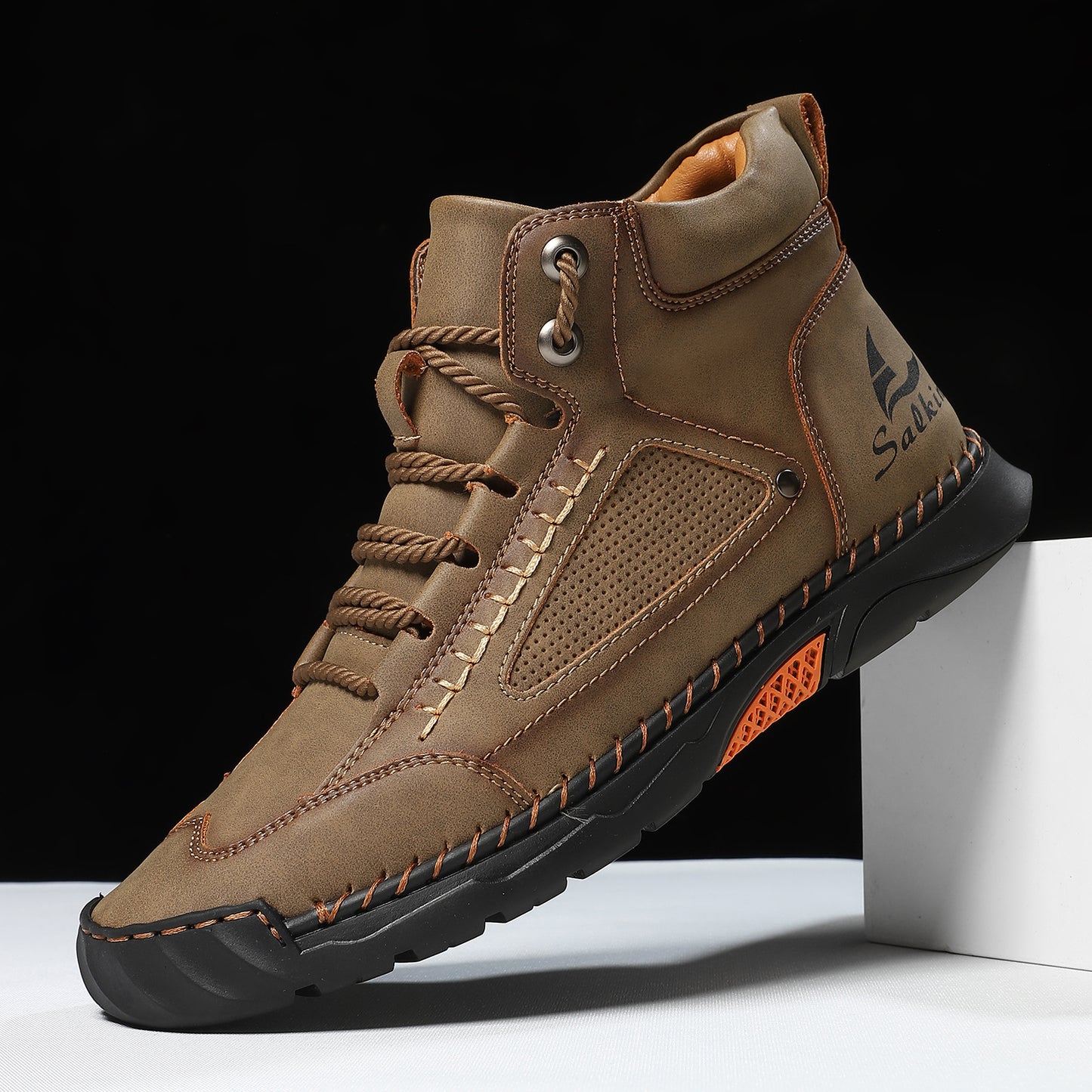 Men’s Leather Ankle Boots