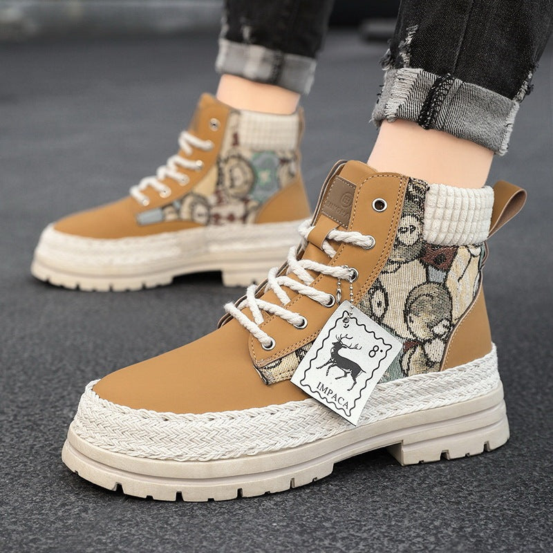 Men's Boot High-top Shoes